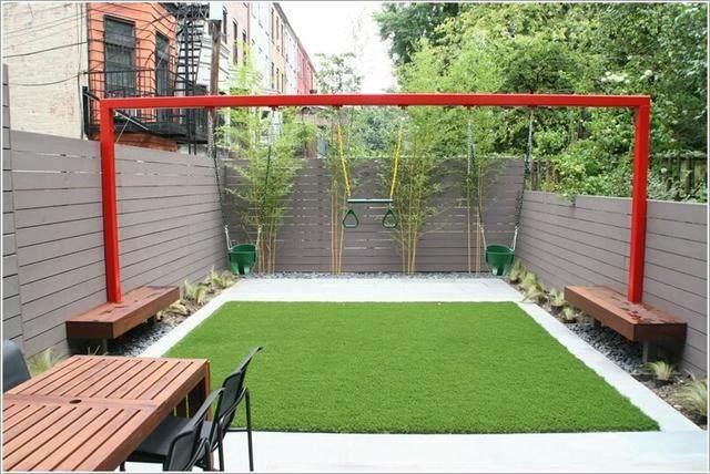 Decorating  artificial grass in special ways2