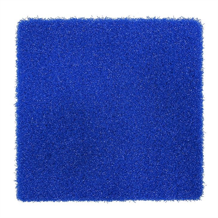 Tennis artificial turf for blue international competitions